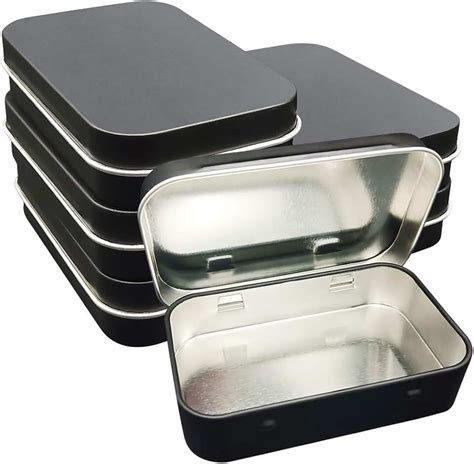 small metal chrome box|Amazon.com: Metal Storage Box Small.